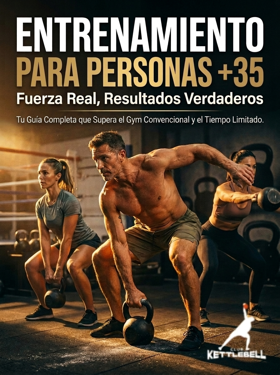 ENTRENAMIENTO PERSONAS+35 AÑOS: BAJAS DE PESO Y GANAS MUSCULO + 3 BONOS